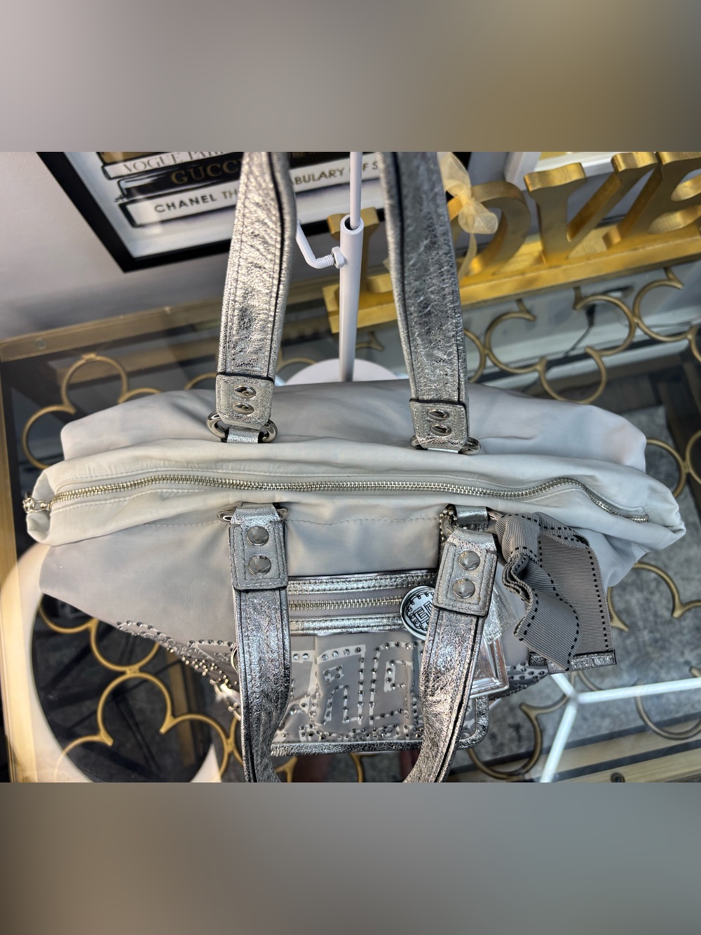 Coach Poppy Limited Edition Ombré Storypatch Spotlight XL Tote Bag EUC - Picture 6 of 15